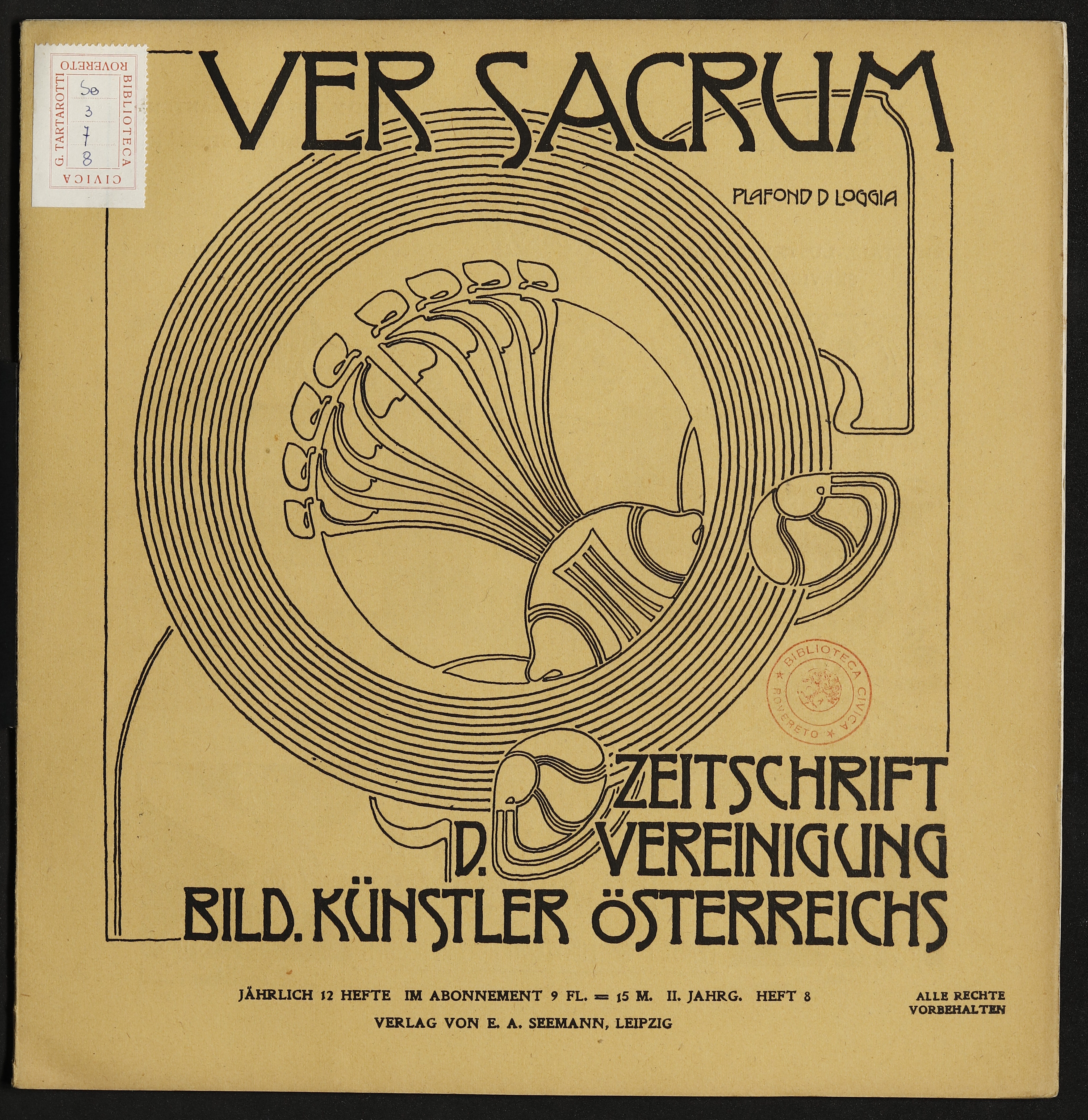 Ver Sacrum – agosto 1899
