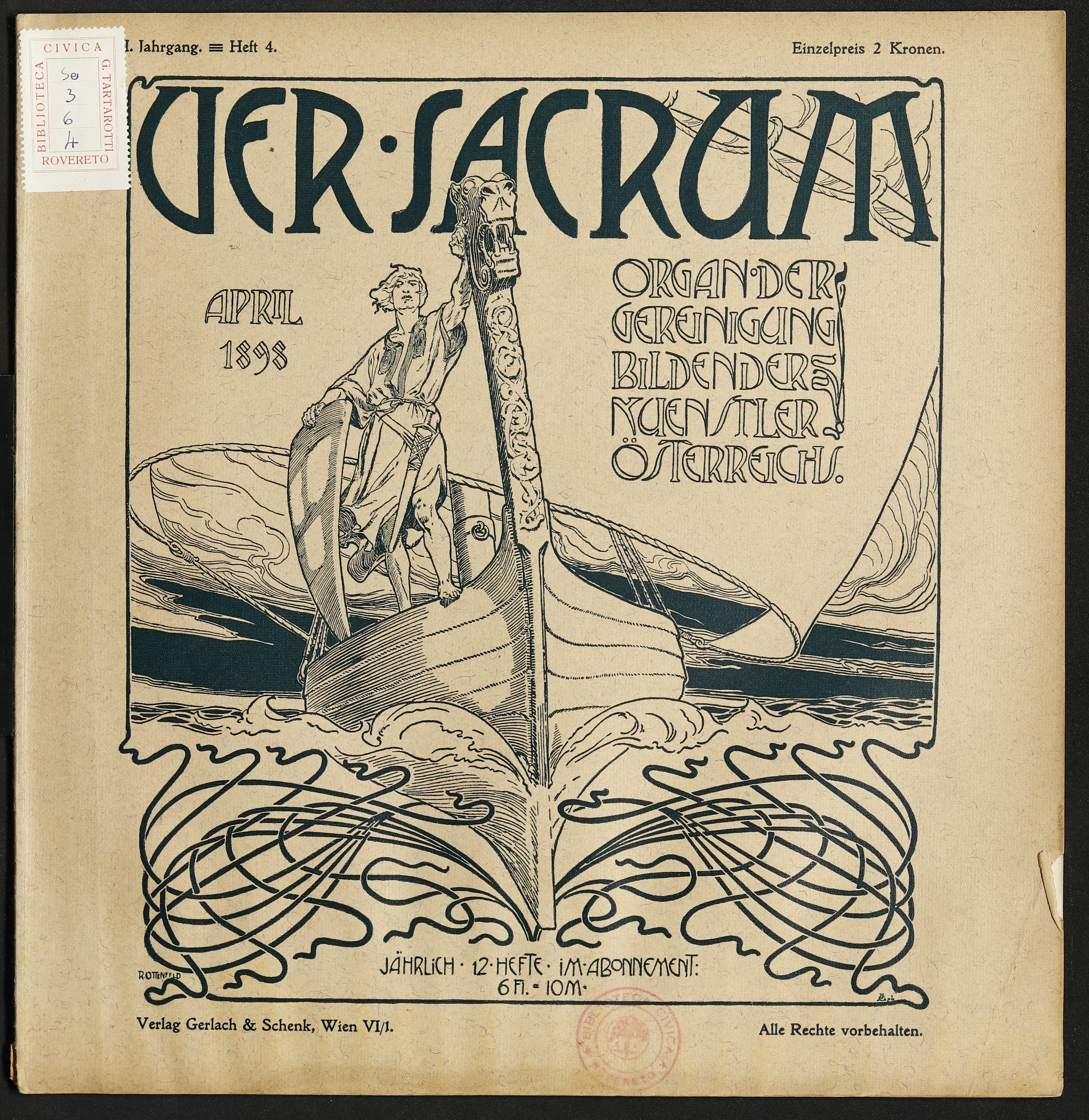 Ver Sacrum - aprile 1898