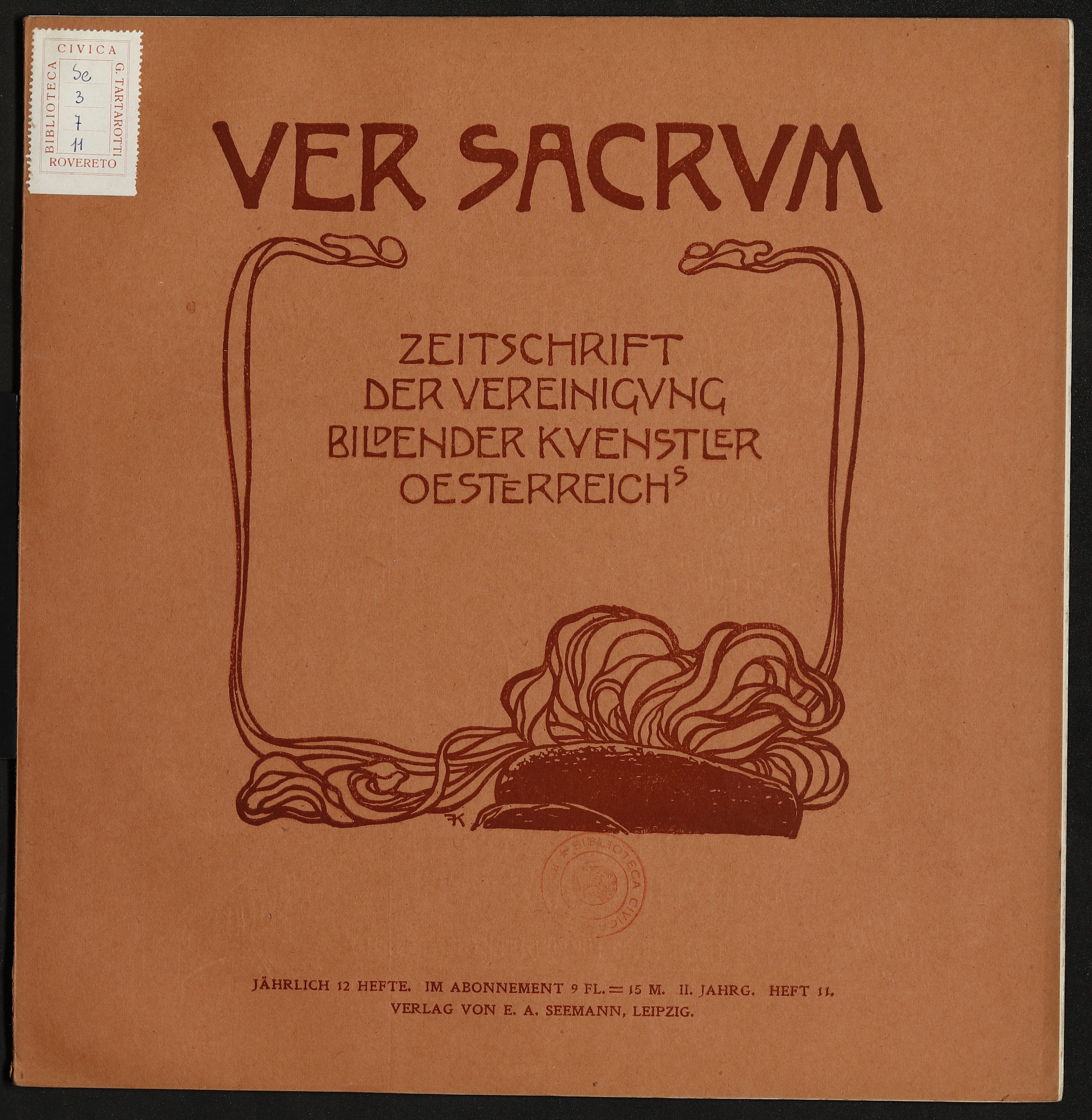 Ver Sacrum - novembre 1899